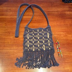Lucky brand crochet bag
